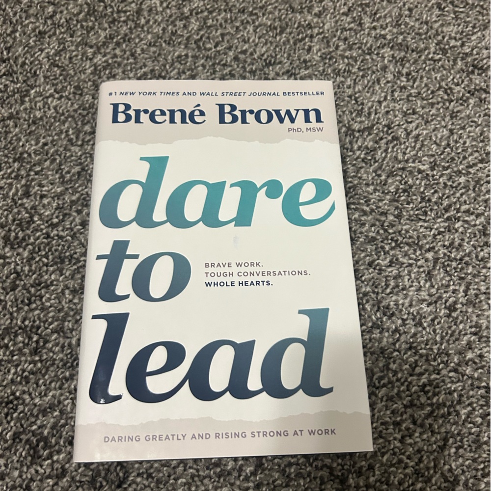 Dare to Lead Book Brene Brown